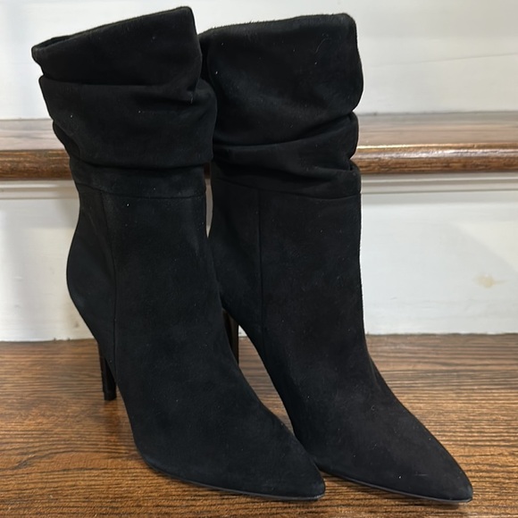 Womens Guess Backy suede slouch bootie - Picture 2 of 5